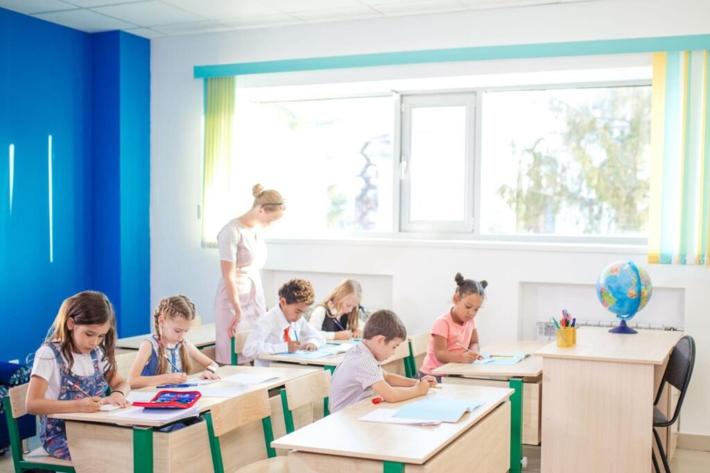 Child daycare center in Tracy CA providing Montessori learning environment